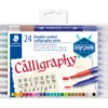 Kalligrafiakynä Staedtler 24 kpl kaksipäinen