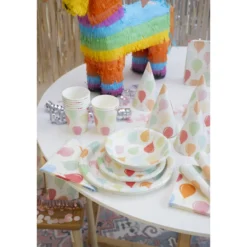 Kartonkilautanen Let's Party 10 kpl 25 cm Ilmapallo