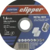 Katkaisulaikka Norton Clipper 125x1.6x22.23mm metal-inox