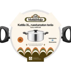 Kattila Matti&Maija 3,0 l kannella