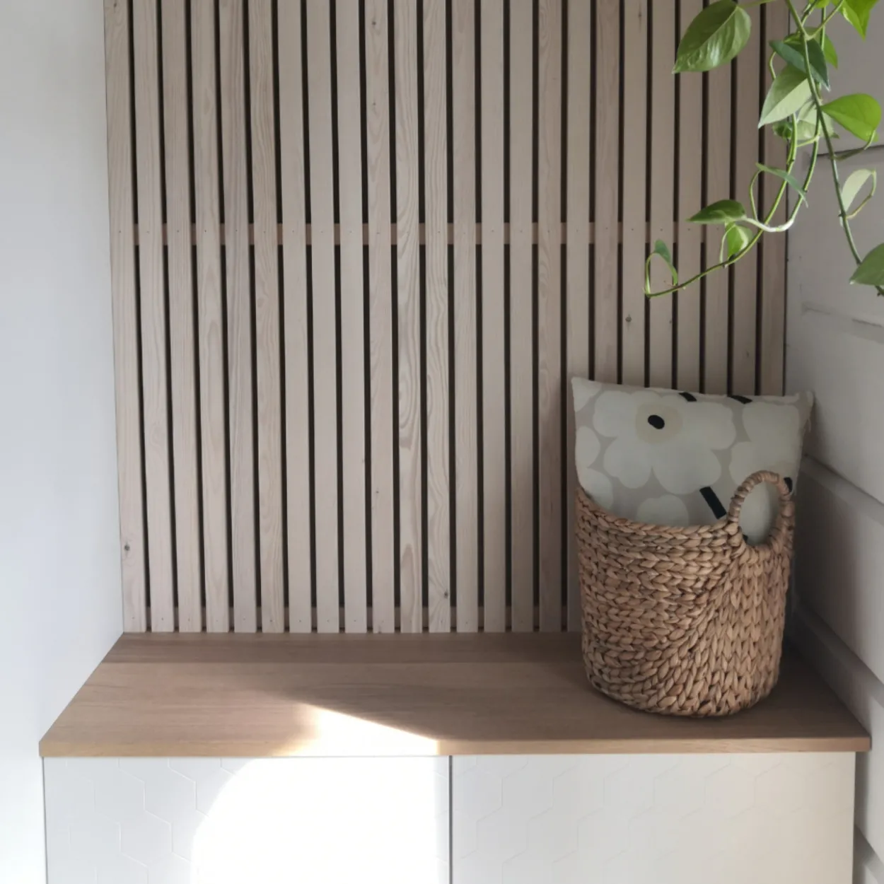 Katto-/seinärima Cent 20 x 40 x 2400, Mänty, Valkolakattu