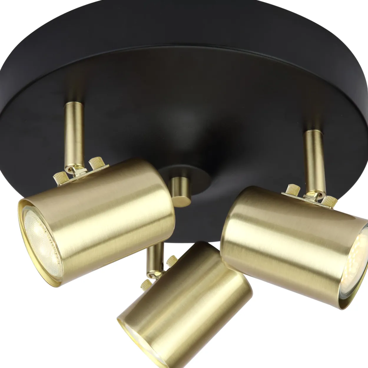 Kattospotti Aneta Lighting Balder 3-os pyöreä