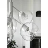 Kattovalaisin Aneta Lighting Atom 5-osainen, valkoinen/kirkas