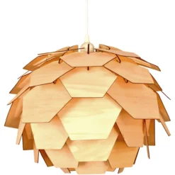 Kattovalaisin Aneta Lighting Carpatica, vaalea puu