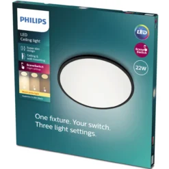 Kattovalaisin Philips Superslim CL550 SS RD 22W 27K B WV 06