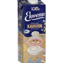Kaurajuoma kahviin Elovena 1 l