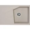 Keittiöallas Aqualine K 780 x 500 mm X-Granit hiekanvärinen