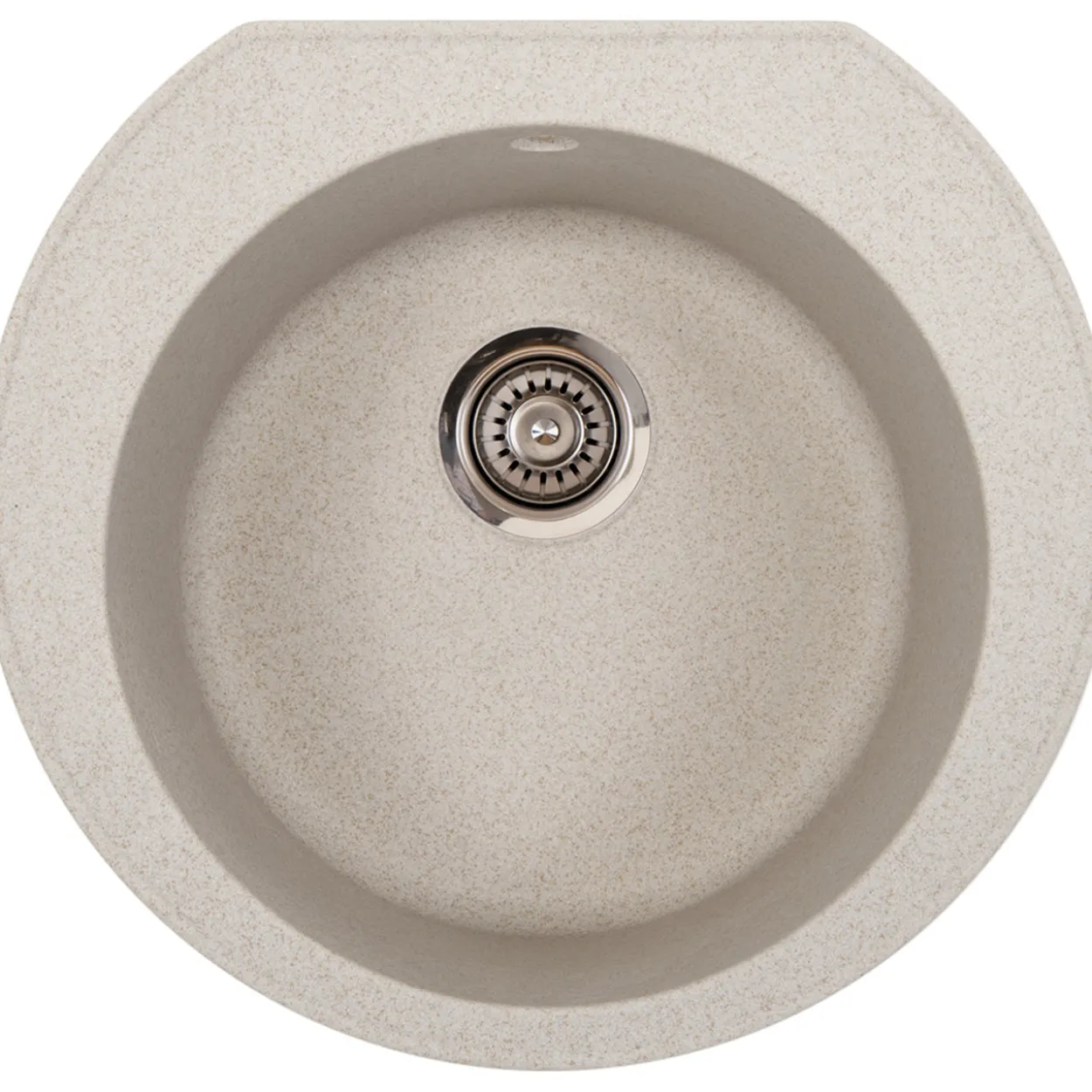 Keittiöallas Aqualine Ø 520 mm X-Granit hiekanvärinen