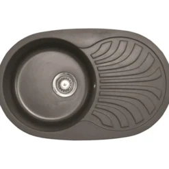 Keittiöallas Aqualine 780 x 500 mm X-Granit grafiitinmusta