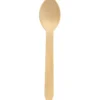 Kertakäyttölusikka Biopak 16 cm 10 kpl puinen