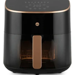 Kiertoilmakypsennin Wilfa Airfryer AFD-80SPLIT musta/ruusukulta