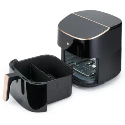 Kiertoilmakypsennin Wilfa Airfryer AFD-80SPLIT musta/ruusukulta