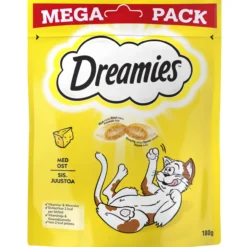 Kissanherkku Dreamies 180 g juusto