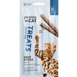 Kissanherkku PrimaCat 15 g Meat Stick lohi-taimen