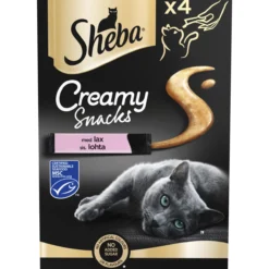 Kissanherkku Sheba 4 x 12 g Creamy Snacks lohi