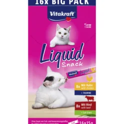 Kissanherkku Vitakraft 16x 15 g Liquid Snack Multipack
