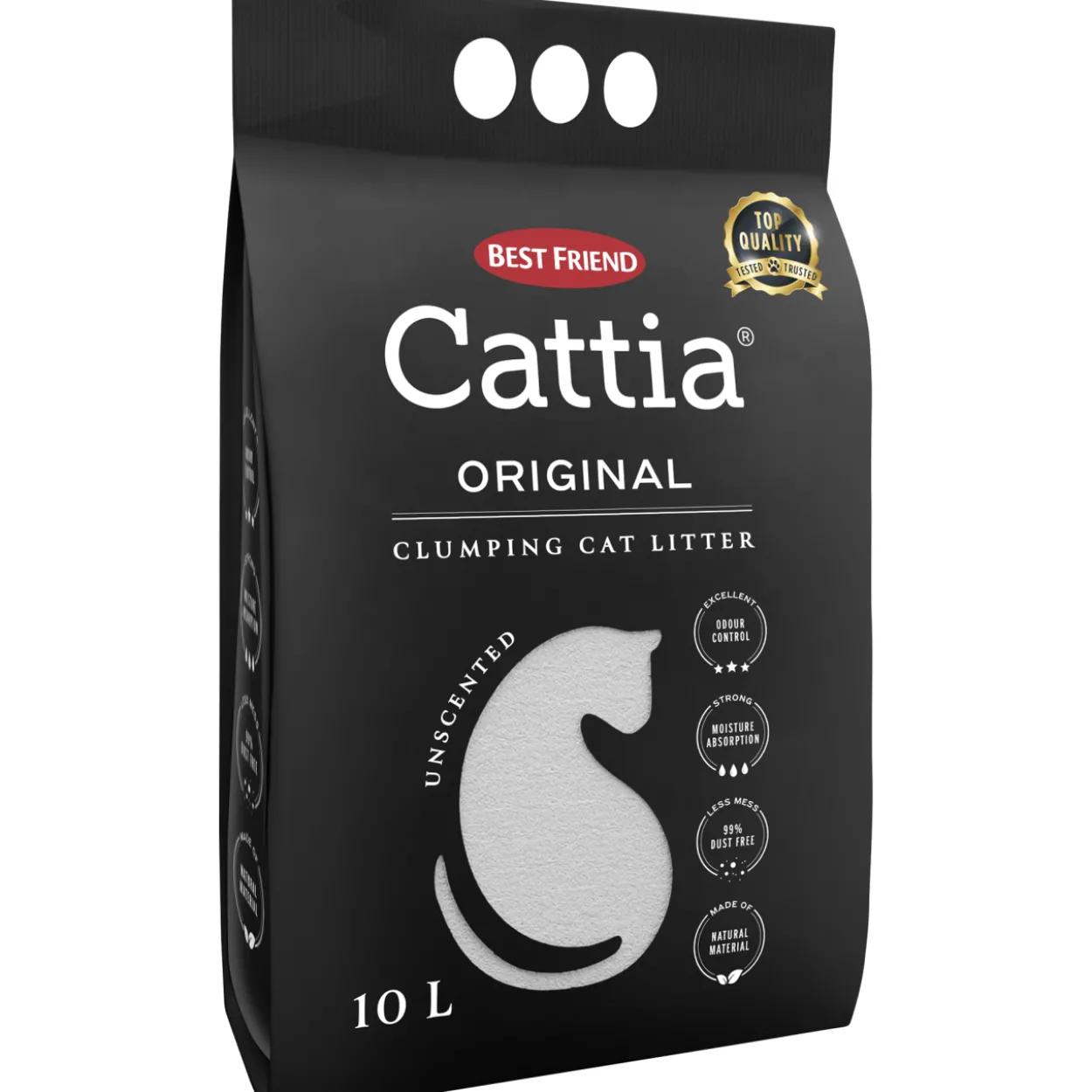 Kissanhiekka Best Friend 10 l Cattia