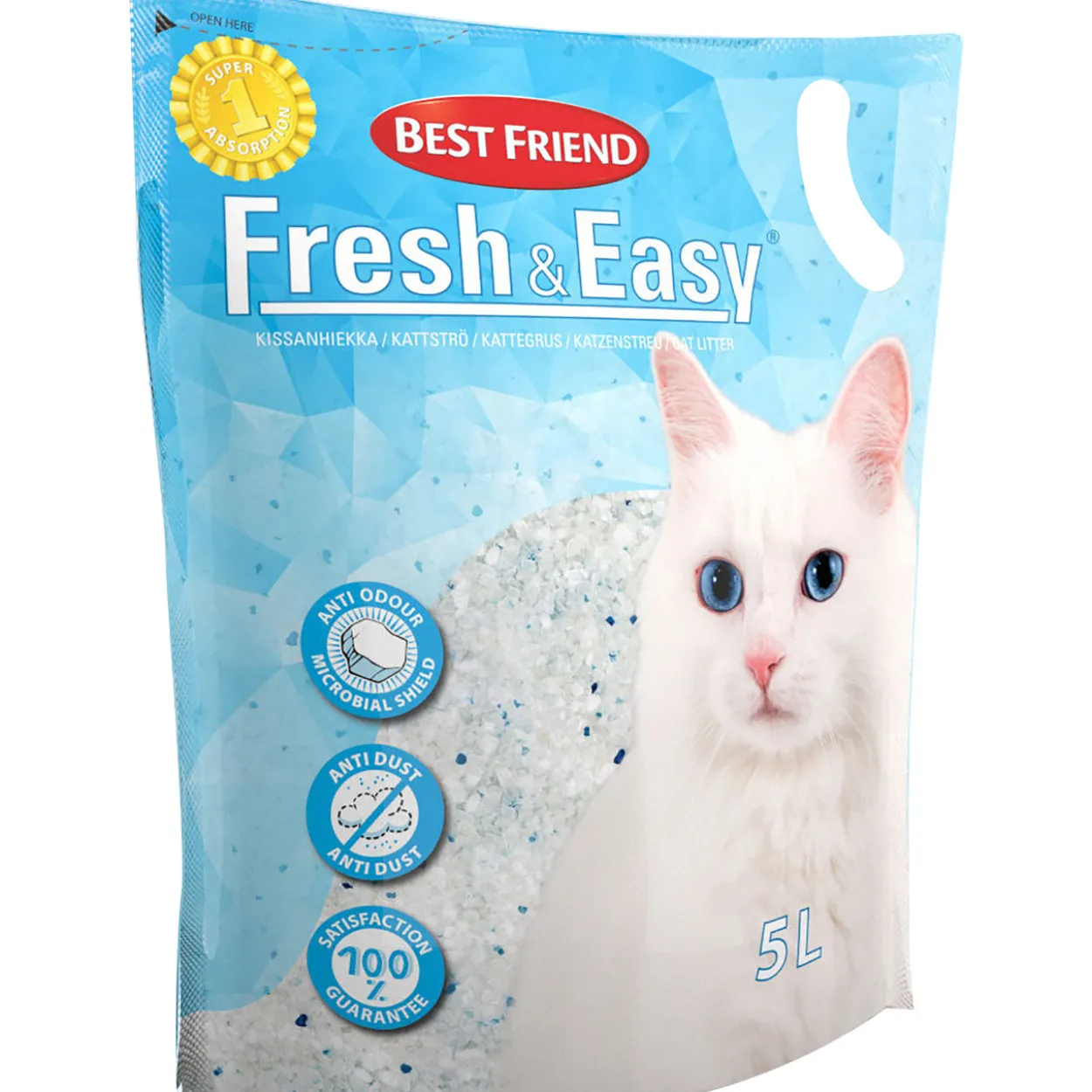 Kissanhiekka Best Friend 5 l Fresh & Easy