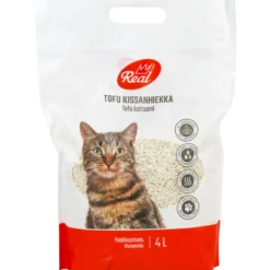 Kissanhiekka Real Cat 2,3 kg 4 l Tofu