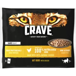 Kissanruoka Crave 4 x 85 g kana