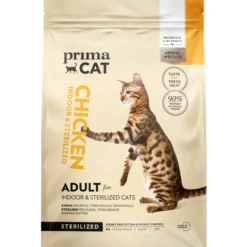 Kissanruoka PrimaCat 4 kg Kanaa aikuisille steriloiduille sisäkissoille