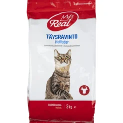 Kissanruoka Real Cat 3 kg Adult liha