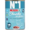 Kissanruoka SPAR 415 g lohi kastikkeessa