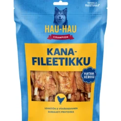 Koiran herkku Hau-Hau Champion 325 g kanafileetikku