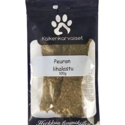 Koiran herkku Kaikenkarvaiset 100 g peuran lihalastu