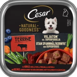 Koiranruoka Cesar 100 g Natural Goodness viljaton härkä mureke