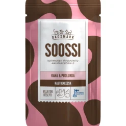 Koiranruoka Dagsmark 120 g Soossi kana-puolukka kastikkeessa