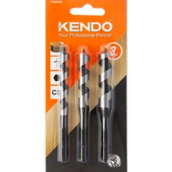 Konepuuteräsarja Kendo ∅ 8-12 mm 1/4" bit karalla