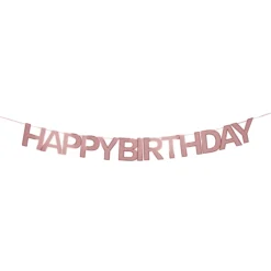 Koristenauha Let's Party 3 m Happy Birthday
