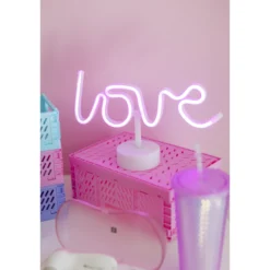 Koristevalo Miny neon pinkki love