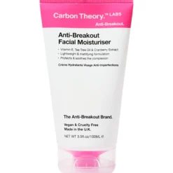 Kosteusvoide Carbon Theory 100 ml kasvoille Anti-Breakout