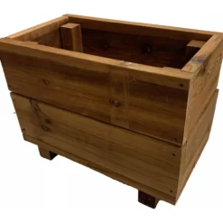 Kukkalaatikko 50 x 29 x 37 cm ruskea Patio Terassit