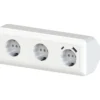 Kulmapistorasia 3-osainen + USB A+C