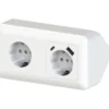 Kulmapistorasia 2-osainen + USB A+C