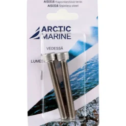 Kuusiokoloruuvi DIN 912 M8x60mm A4