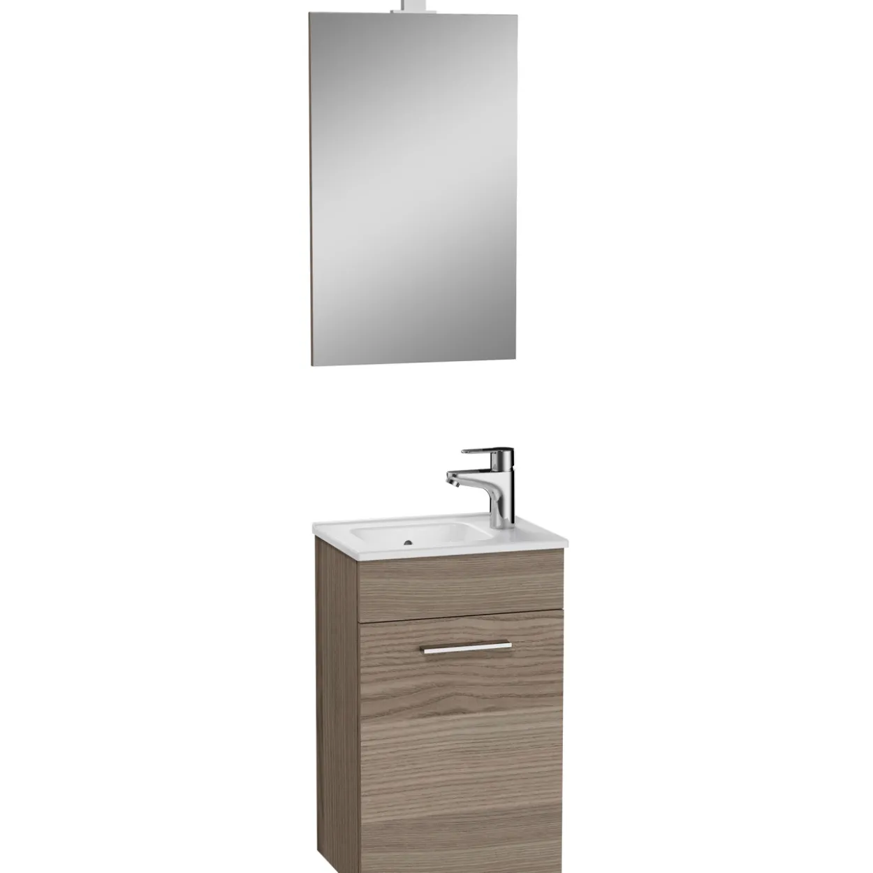 Kylpyhuonekalustesetti Vitra 3in1 Mia 40 cm tammi