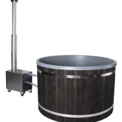 Kylpytynnyri PW-SPA Freetime L, musta/graniitti 30 kW