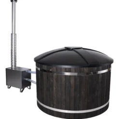 Kylpytynnyri PW-SPA Freetime L, musta/mustagraniitti 30 kW