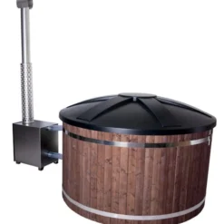 Kylpytynnyri PW-SPA Freetime L, pähkinä/mustagraniitti 30 kW