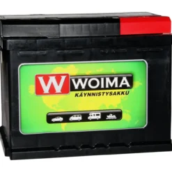 Käynnistysakku Woima SMF 60 Ah 242 x 175 x 190 -/+ 540A EN