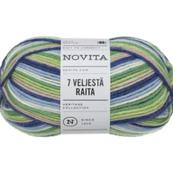 Lanka Novita 100 g 7 Veljestä Raita