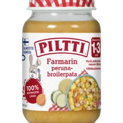Lastenateria Piltti 190 g Farmarin peruna-broilerpata 1-3 v