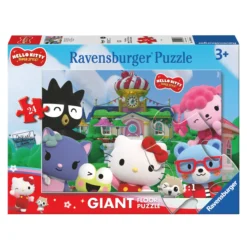 Lattiapalapeli Ravensburger 24 palaa Hello Kitty