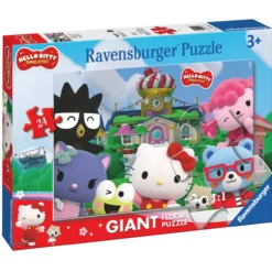 Lattiapalapeli Ravensburger 24 palaa Hello Kitty