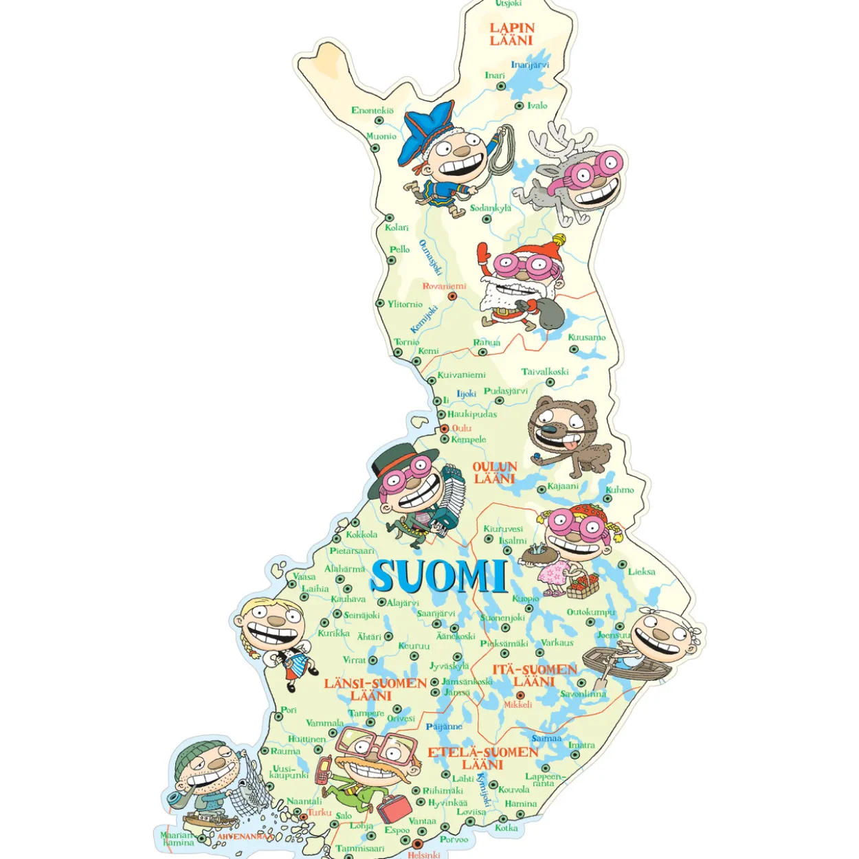 Lattiapalapeli Tatu ja Patu Suomi 31 palaa