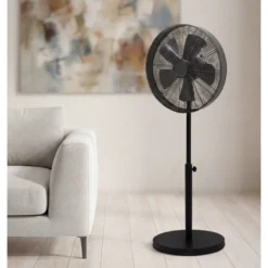 Lattiatuuletin Ideale+ 16'' musta